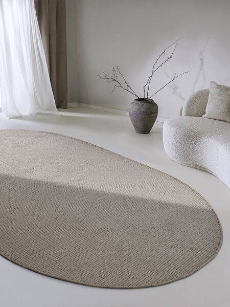 Villeroy & Boch Kusový koberec 106049 Beige ovál, 160x230 ovál, béžová, obývacia izba