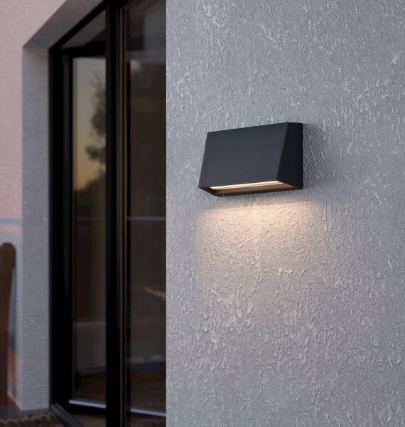 Eglo 900887 - LED Vonkajšie nástenné svietidlo SPONGANO LED/9,5W/230V IP65
