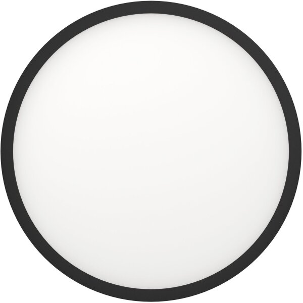 Eglo 900761-LED Stmievateľné stropné svietidlo SARSINA-Z 33,5W/230V pr.45 cm čierna