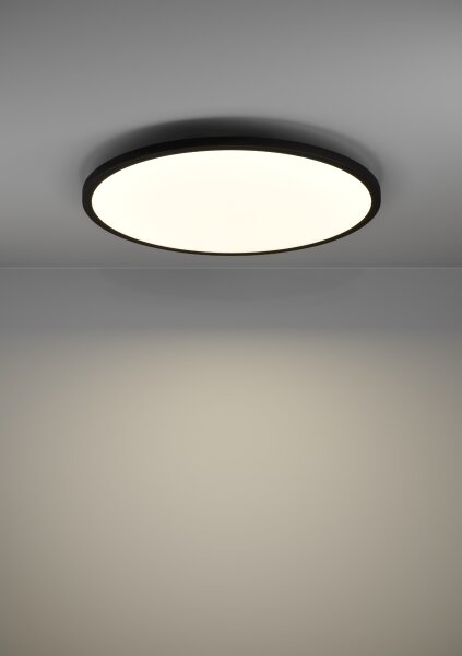 Eglo 900762 -LED Stmievateľné stropné svietidlo SARSINA-Z 41W/230V pr. 60 cm čierna