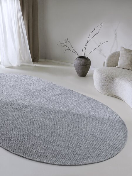 Villeroy & Boch , Kusový koberec 106050 Silver ovál, 160x230 ovál, šedá, obývacia izba