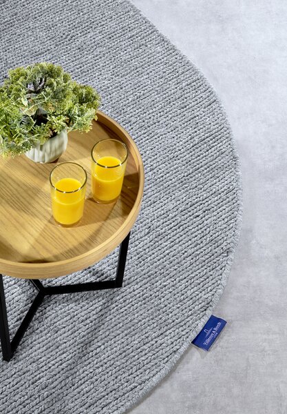 Villeroy & Boch , Kusový koberec 106050 Silver ovál, 160x230 ovál, šedá, obývacia izba