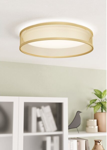 Eglo 900796 - LED Stropné svietidlo LUPPINERIA LED/20W/230V zlatá