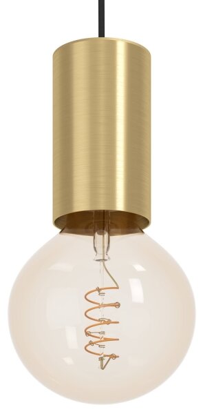 Eglo 900799 - Luster na lanku POZUETA 1xE27/40W/230V zlatá