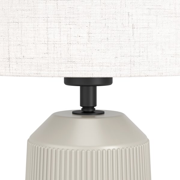 Eglo 900823 - Stolná lampa CAPALBIO 1xE27/40W/230V krémová