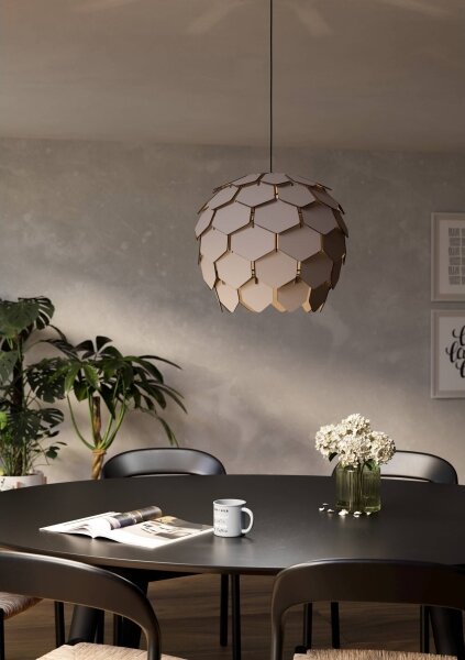 Eglo 900847 - Luster na lanku MATTANZA 1xE27/40W/230V