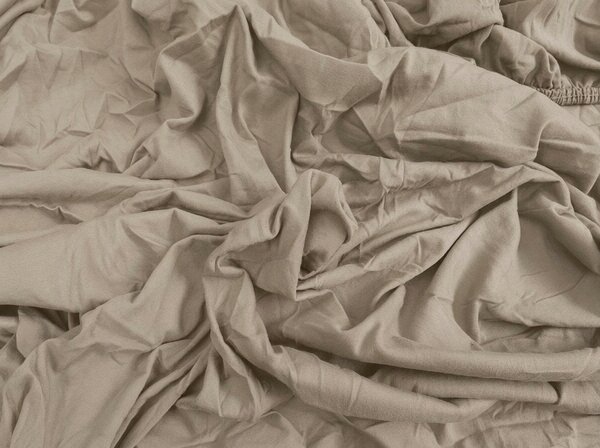 Jersey plachta svetlohnedá 90 x 200 cm