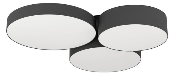 Eglo 900853-LEDRGBW Stmievateľné stropné svietidlo BARBANO-Z 3xLED/7,5W/230V čierna