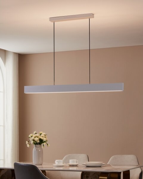 Eglo 900879 - LED RGBW Stmievateľný luster na lanku ANDREAS-Z LED/38W/230V biela