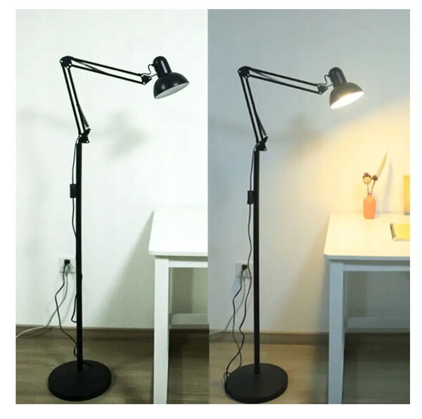 BERGE LED stojacia lampa E27 185cm - BERLIN