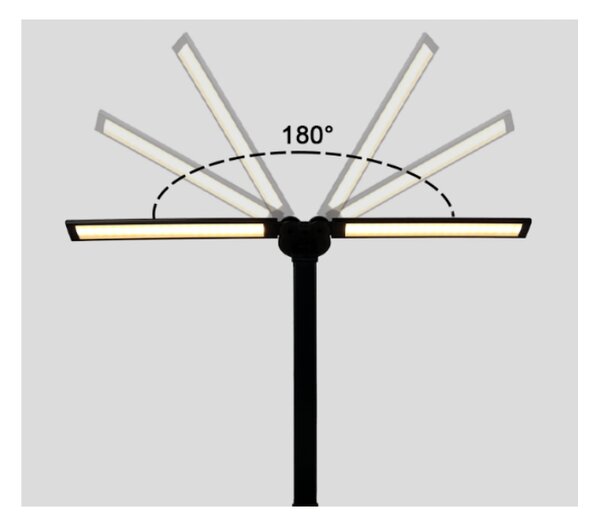 BERGE LED dvojitá stolná lampa 8W - BRUSEL