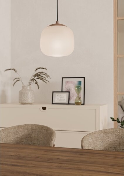 Eglo 900893 - Luster na lanku COMINIO 1xE27/40W/230V