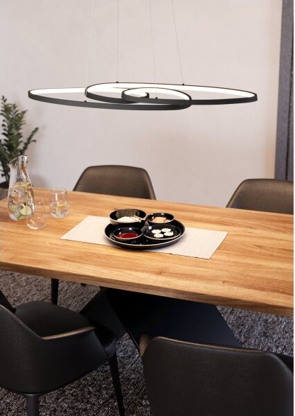 Eglo 900948 - LED Stmievateľný luster na lanku GIANELLA LED/38W/230V