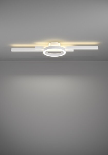 Eglo 900952- LED RGBW Stmievateľné stropné svietidlo AMANDOLO 23,5W/230V biela + DO