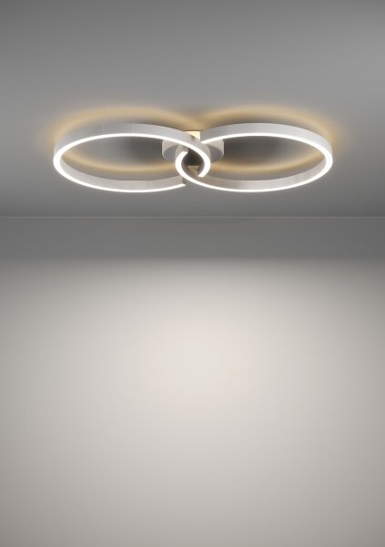 Eglo 900954 -LED RGBW Stmievateľné stropné svietidlo AMANDOLO 19,5W/230V biela + DO