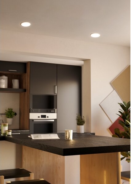 Eglo 900964 -LED Kúpeľňové podhľadové svietidlo RAPITA 11,5W/230V pr.15,5cm IP65