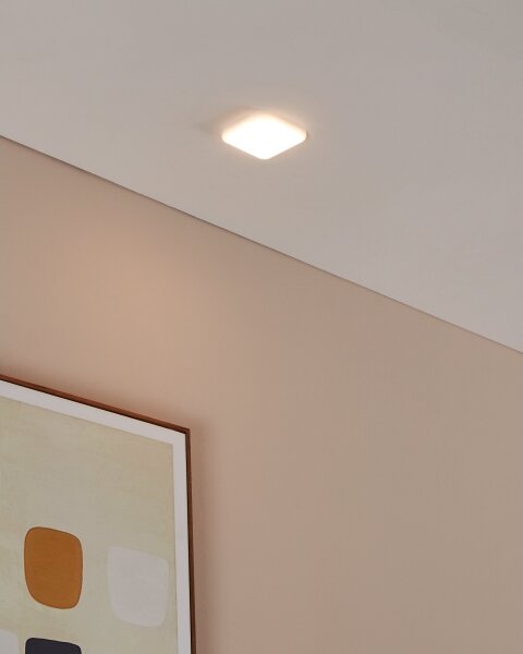 Eglo 900966 -LED Kúpeľňové podhľadové svietidlo RAPITA 4,5W/230V 7,5x7,5 cm IP65
