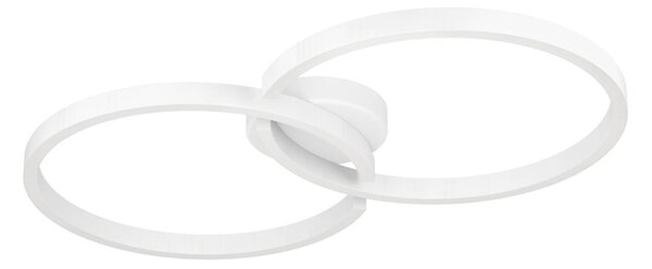 Eglo 900954 -LED RGBW Stmievateľné stropné svietidlo AMANDOLO 19,5W/230V biela + DO