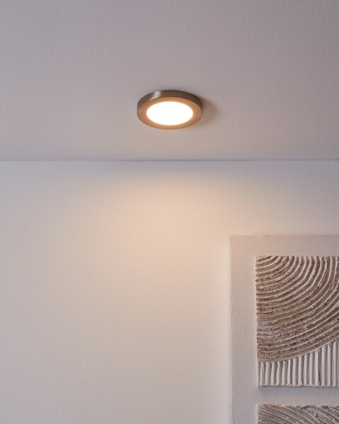 Eglo 900933 - LED zapustené stropné svietidlo FUEVA FLEX LED/5,5W/230V 3000K chróm