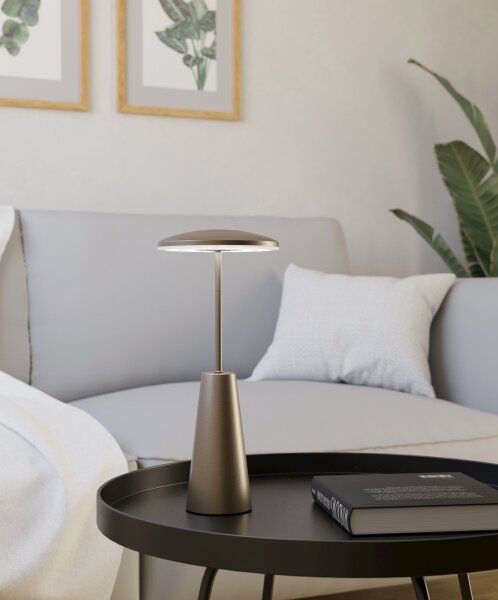 Eglo 900924 - LED Stmievateľná vonkajšia lampa PICCOLA 2,8W/5V 5200mAh IP54 béžová