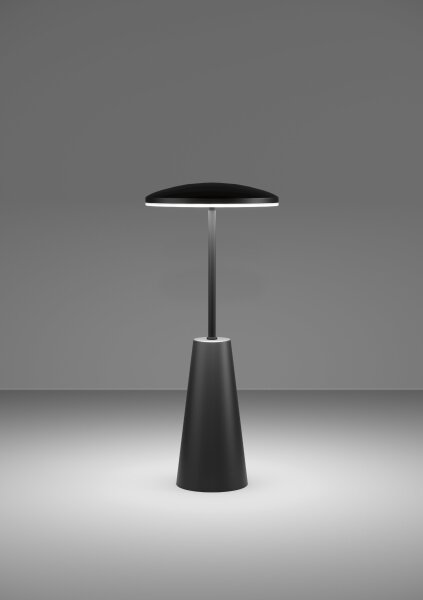 Eglo 900925 - LED Stmievateľná vonkajšia lampa PICCOLA 2,8W/5V 5200mAh IP54 čierna