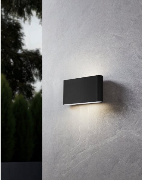Eglo 901026 - LED Vonkajšie nástenné svietidlo GRUTTI 2xLED/5,8W/230V IP65