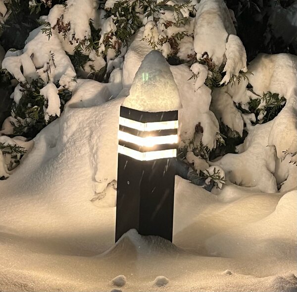 BERGE Vonkajšia stojacia záhradná lampa, 60 cm