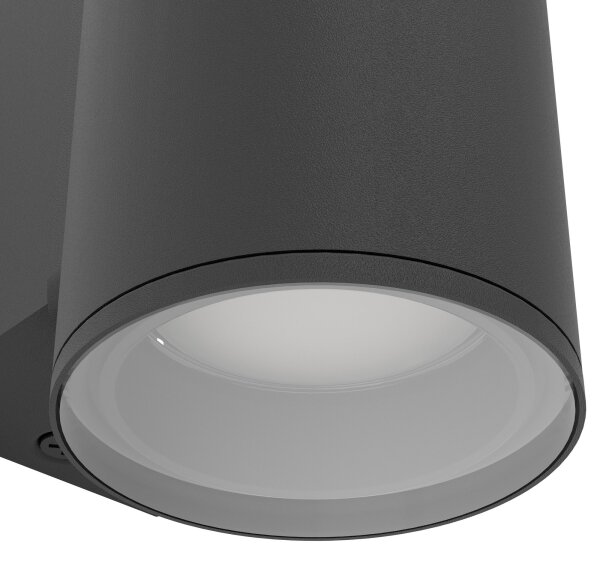 Eglo 900995 - LED Vonkajšie nástenné svietidlo IZZALINI 1xGU10/2,8W/230V IP44
