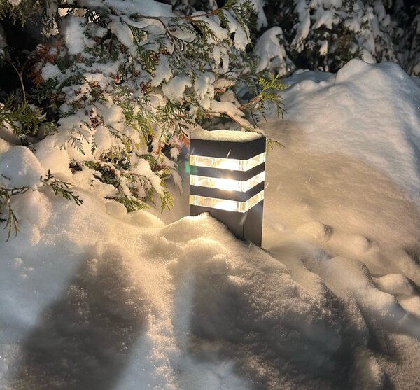 BERGE Vonkajšia stojacia záhradná lampa, 60 cm
