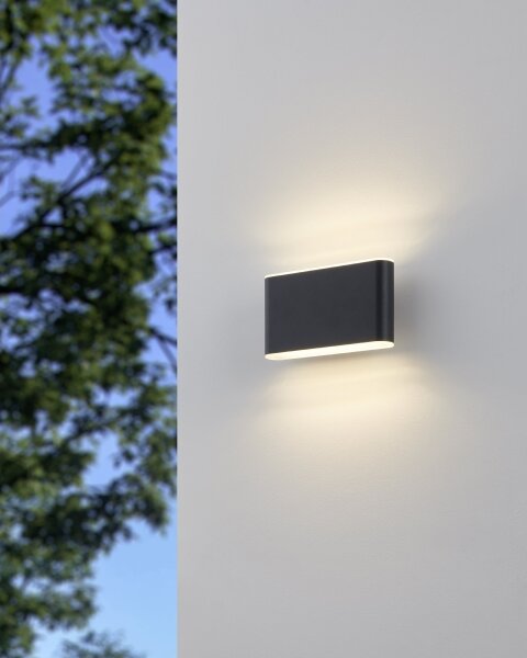Eglo 901026 - LED Vonkajšie nástenné svietidlo GRUTTI 2xLED/5,8W/230V IP65