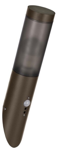 Eglo 900985 -Vonkajšie nástenné svietidlo so senzorom HELSINKI 1xE27/15W/230V IP44
