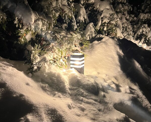 BERGE Vonkajšia stojacia záhradná lampa, 60 cm