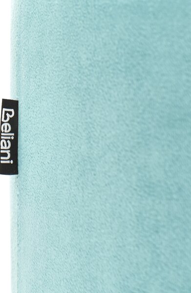 Taburetka mätová zelená zamatové čalúnenie ⌀ 61 cm okrúhly tvar glamour moderný štýl obývačka spálňa