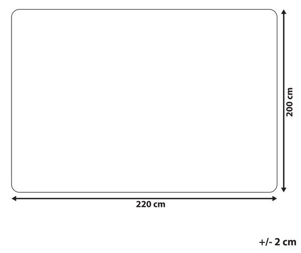 Prikrývka na posteľ svetlohnedá 200 x 220 cm umelá kožušinová deka textilné doplnky do spálne
