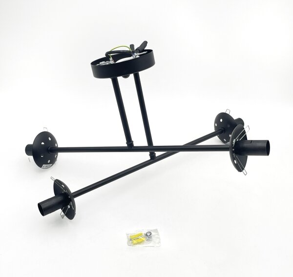 Brilagi - Prisadený luster MALIVA 4xE14/15W/230V čierny/dymový