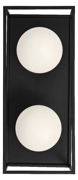 Ledvance - Vonkajšie nástenné svietidlo DECOR SQUARE 2xG9/28W/230V IP44