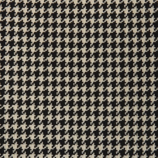 Súprava 2 jedálenských stoličiek svetlé drevo polyester kohútia stopa preglejka nohy z kaučukového dreva tradičný dizajn retro