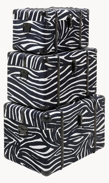 Úložné škatule Wild Animal Zebra, 3 ks