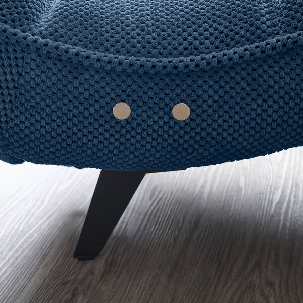 RELAXAČNÉ LEŽADLO, drevo, textil, kompozitné drevo, 78/83/168 cm Welnova - Sedačky
