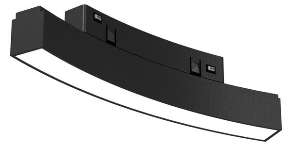 LED Svietidlo do lištového systému MAGNETIC TRACK LED/10W/48V 4000K čierna