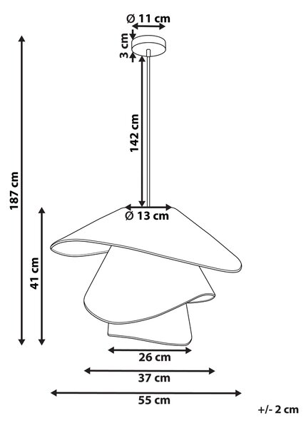 Závesná lampa prírodná jutové tienidlo čierna kovová objímka na žiarovku boho stropné svietidlo obývačka spálňa chodba