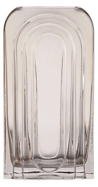 RAINBOW Sklenená váza 27 cm - jantárová