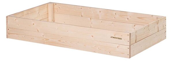 ATMOWOOD Drevený vyvýšený záhon 120 x 60 x 20 cm
