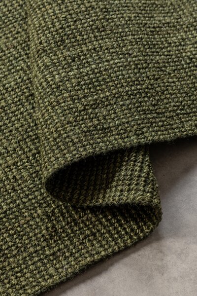 Hanse Home , Behúň Bouclé Jute 105977 Jungle Green, 80x200, zelená, chodba / predsieň