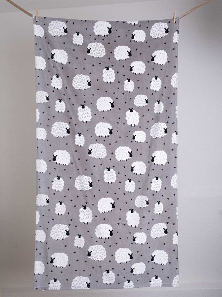 Osuška 90 x 170 cm - Ovečky