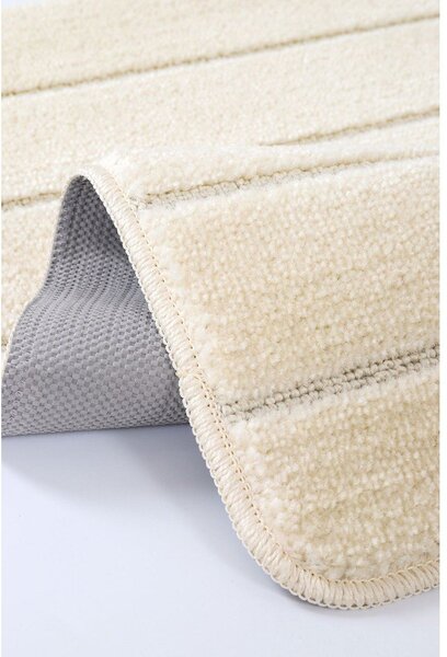 Krémové kúpeľňové predložky v súprave 2 ks 50x80 cm Yeni Cizgli – Foutastic
