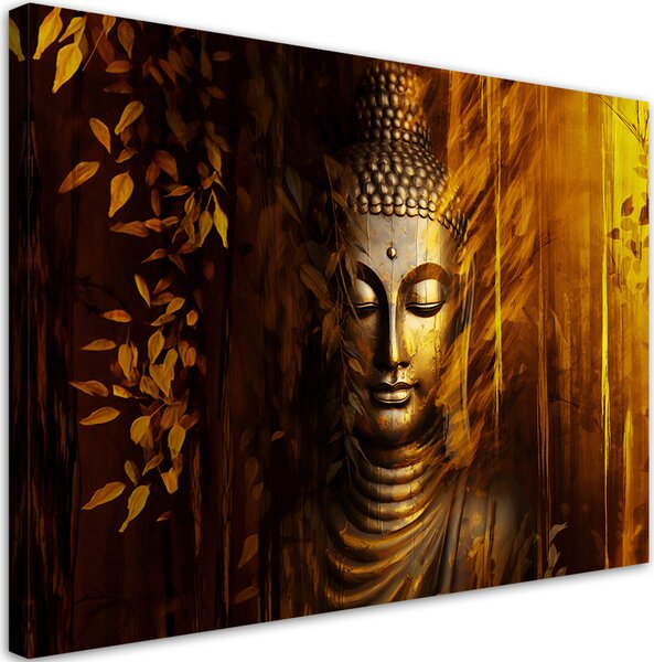 Obraz na plátne Skrytý zlatý Budha Rozmery: 60 x 40 cm