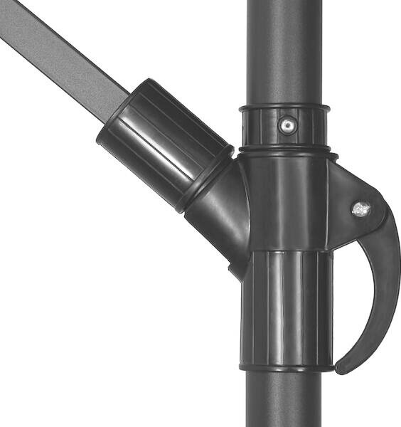Záhradný slnečník 3,5 m SPRINGOS GU0045 - ecru