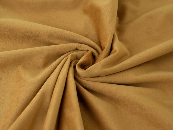 Zatemňovacie závesy Velvet horčicová – 140 × 180 cm (2 ks)