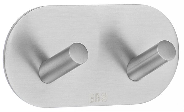 SO - BB - B1091- Samolepiaci vešiak na uteráky dvojitý